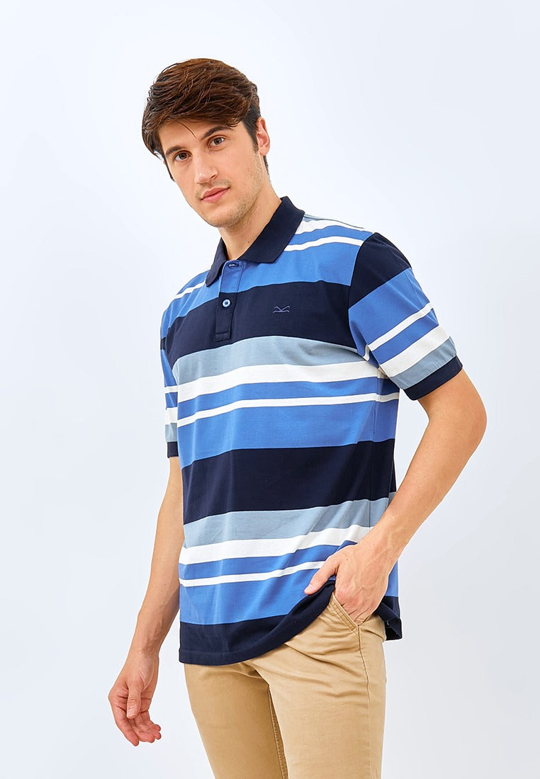 Carvil Polo Salur Pria FAZIO-01-NAVY BLUE