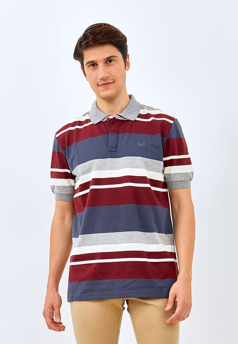 Carvil Polo Salur FAZIO-02-NAVY/MAROON