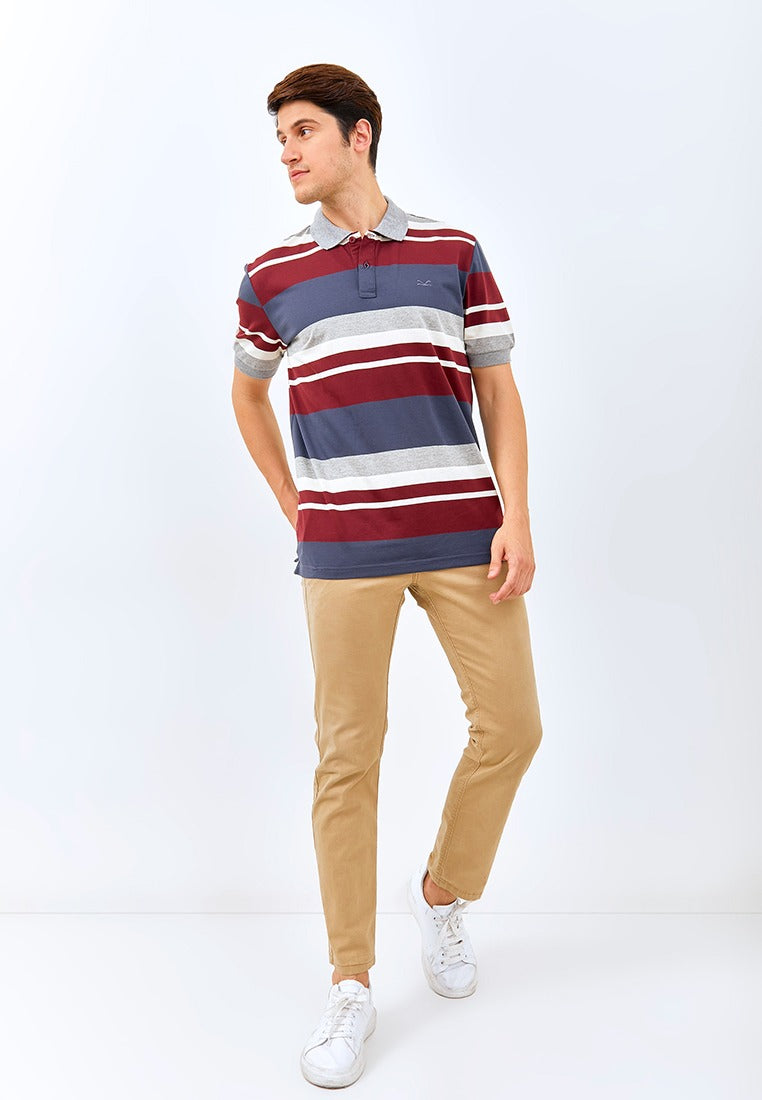 Carvil Polo Salur FAZIO-02-NAVY/MAROON
