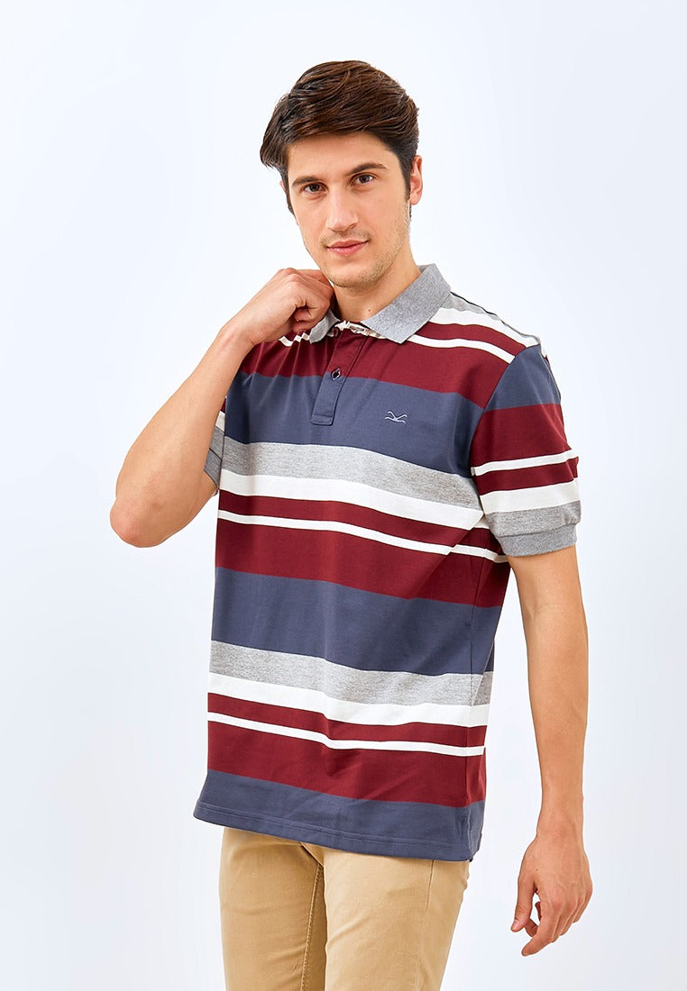 Carvil Polo Salur FAZIO-02-NAVY/MAROON