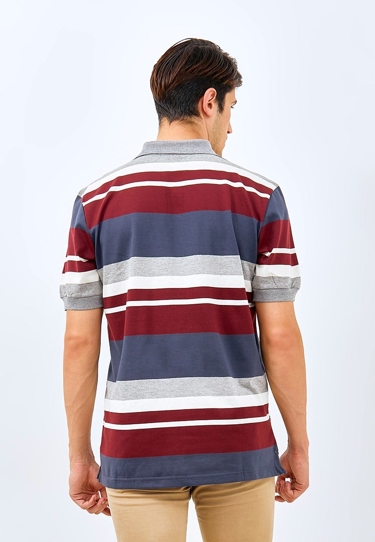 Carvil Polo Salur FAZIO-02-NAVY/MAROON