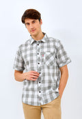 Carvil Kemeja Man SS BECK-GRY GREY
