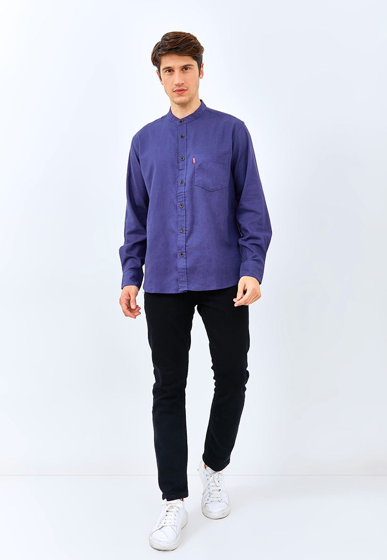 Carvil Koko Man LS ZAYN-BLU BLUE