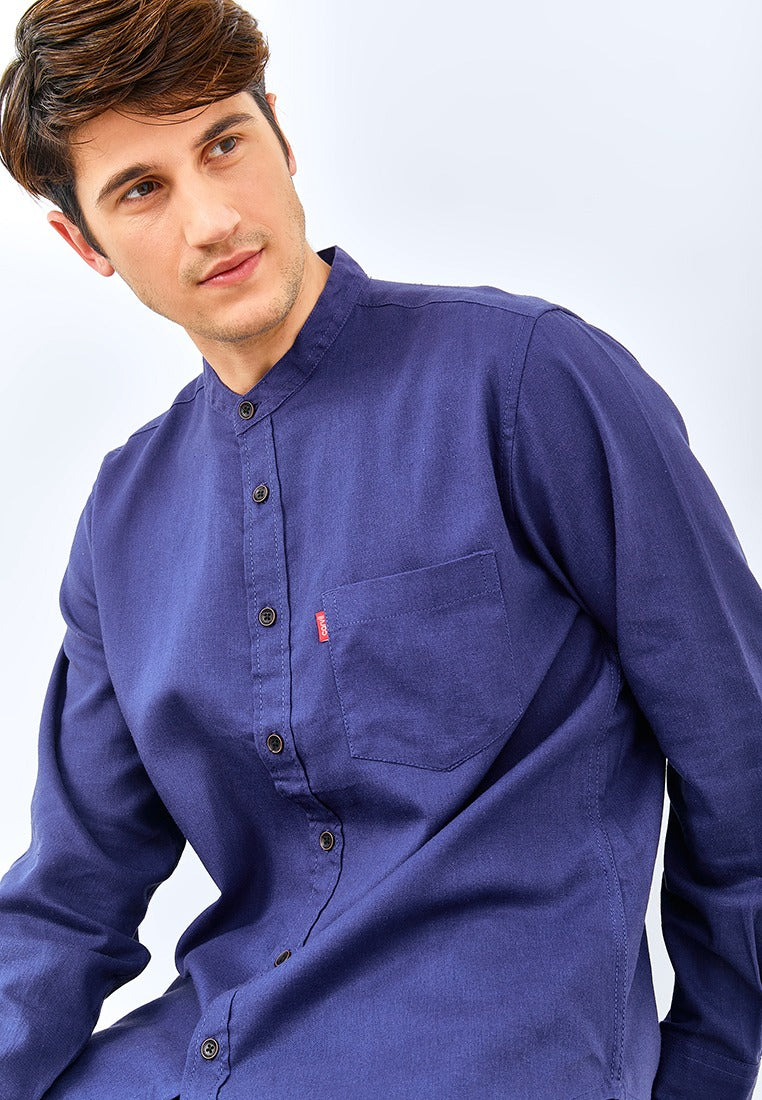 Carvil Koko Man LS ZAYN-BLU BLUE