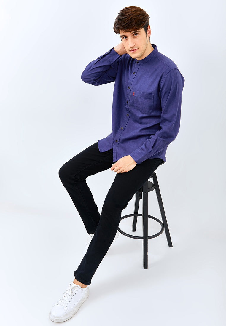 Carvil Koko Man LS ZAYN-BLU BLUE