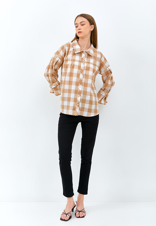 Carvil Kemeja Ladies BRYLEE-BRO BROWN