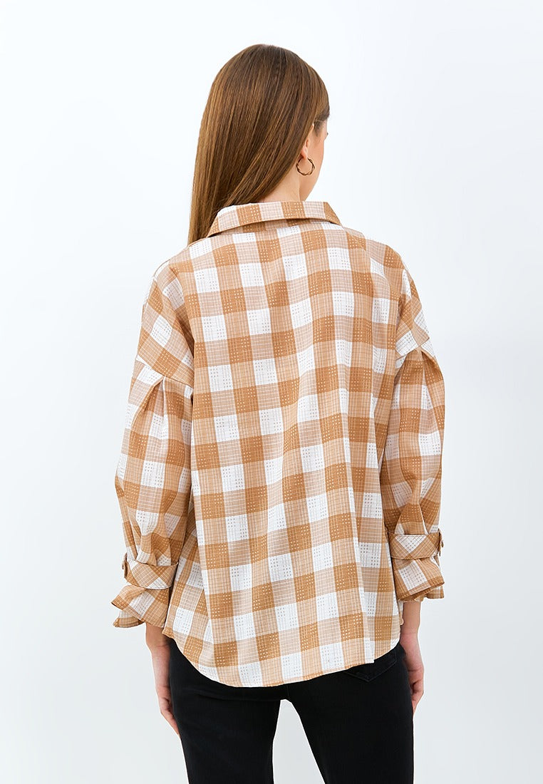 Carvil Kemeja Ladies BRYLEE-BRO BROWN
