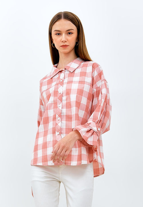 Carvil Kemeja Ladies BRYLEE-PNK PINK