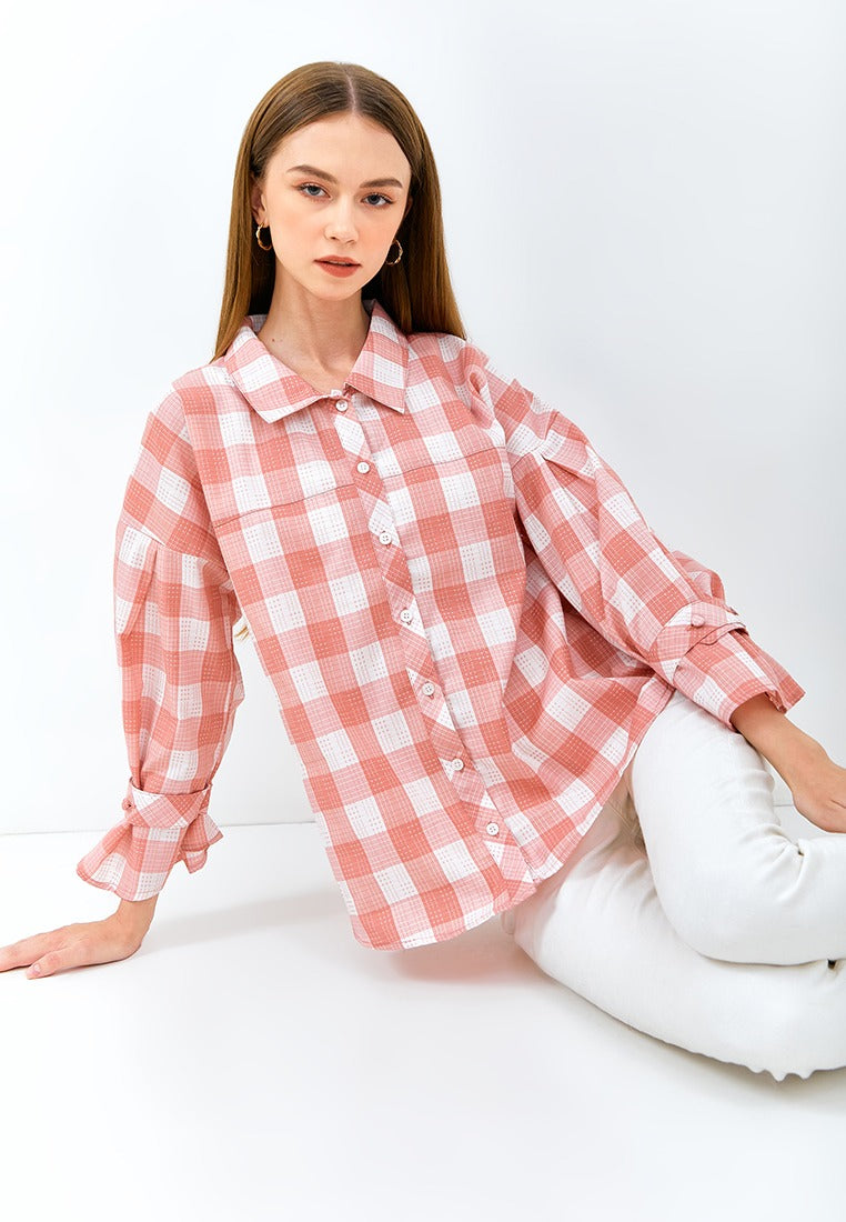 Carvil Kemeja Ladies BRYLEE-PNK PINK