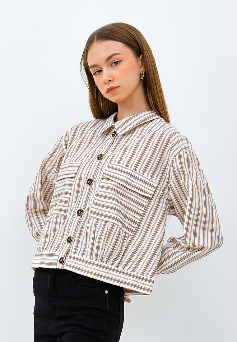 Carvil Ladies Jacket JONEA-BRO BROWN