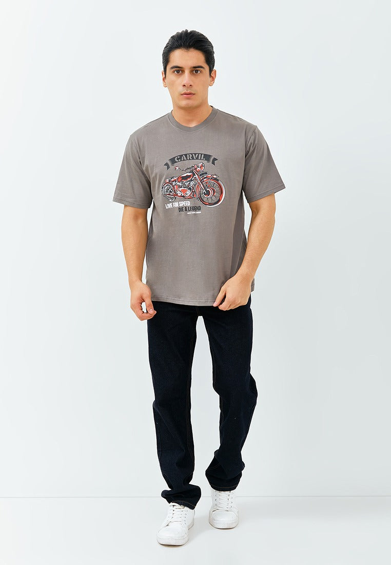 Carvil T-Shirt MAN ARTES-02 B GREY