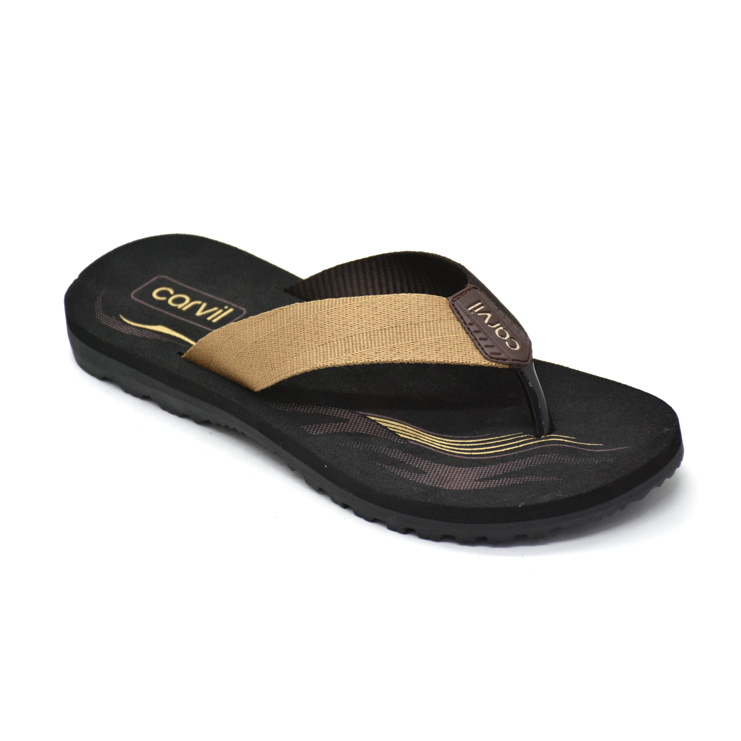 Carvil Sandal Pria XABRENO-M BROWN/BEIGE
