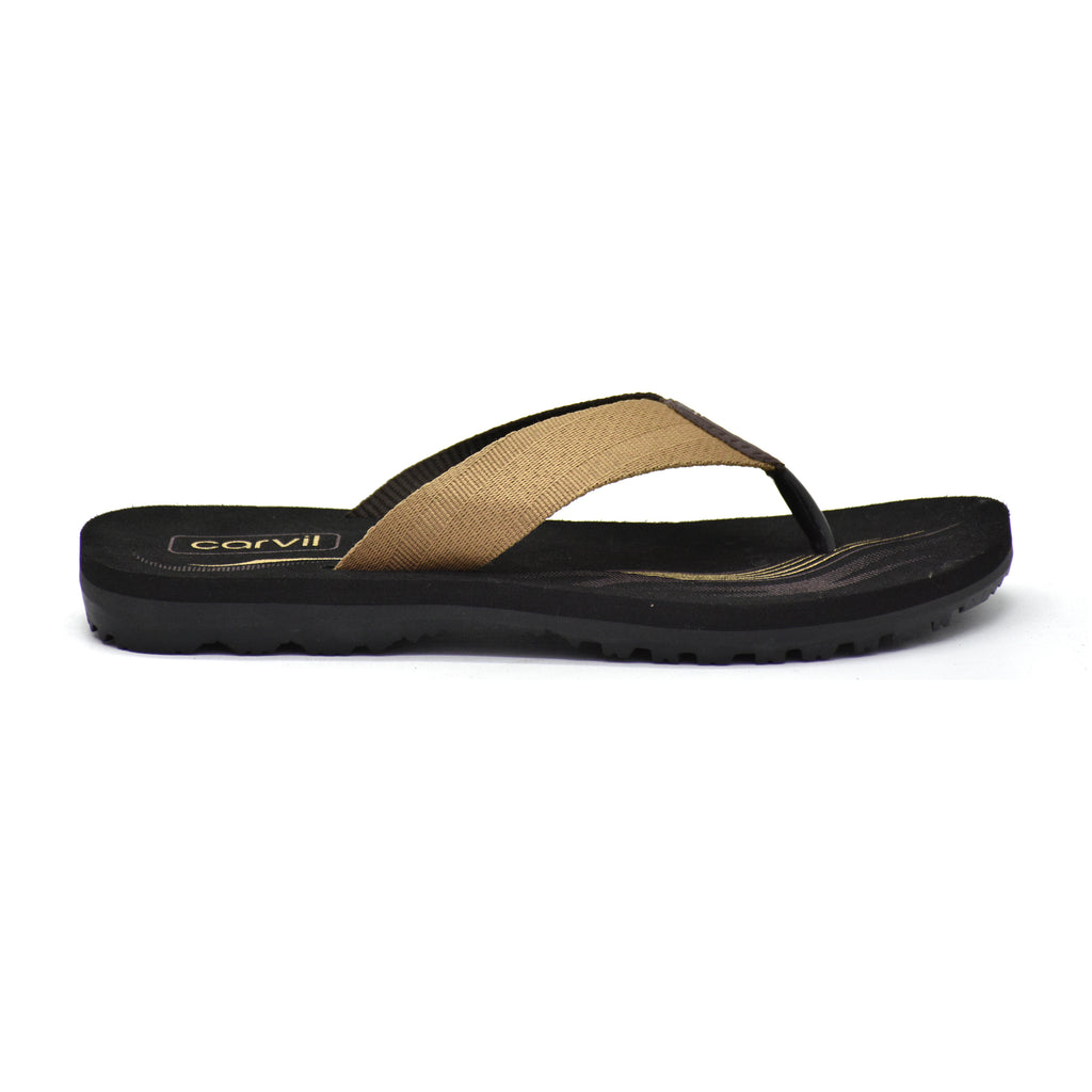 Carvil Sandal Pria XABRENO-M BROWN/BEIGE