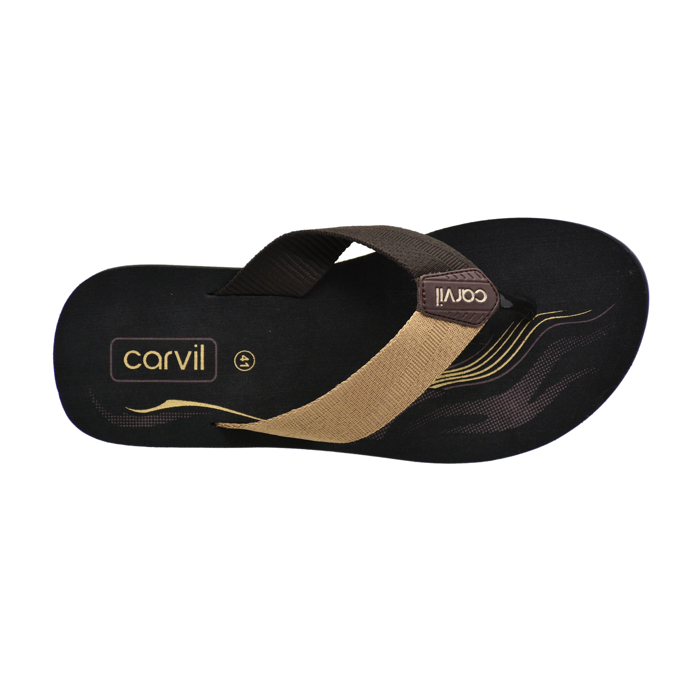 Carvil Sandal Pria XABRENO-M BROWN/BEIGE