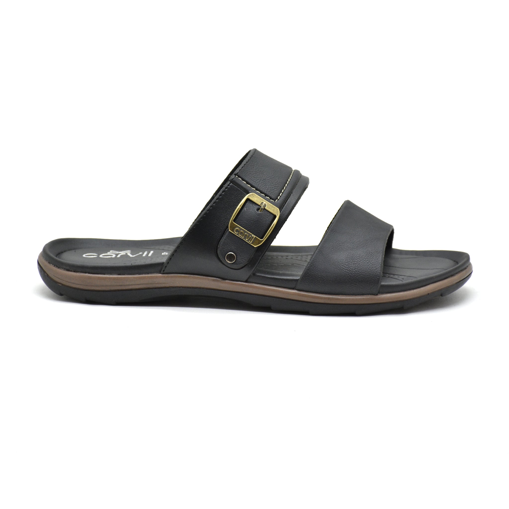 Carvil Sandal Pria ZIFCO-02 M BLACK