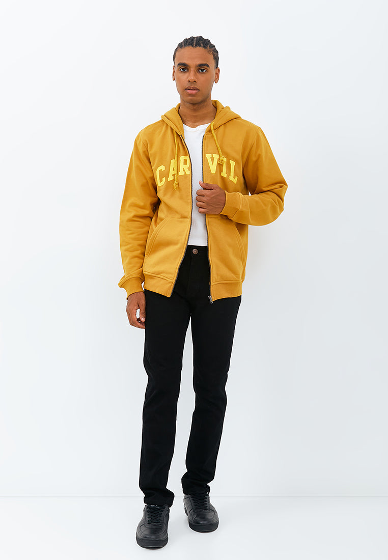 Carvil Sweater Pria ZIPPO-MUS MUSTARD
