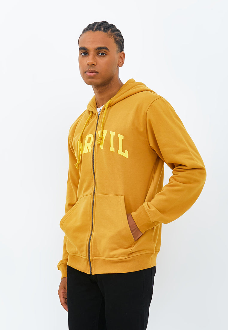 Carvil Sweater Pria ZIPPO-MUS MUSTARD