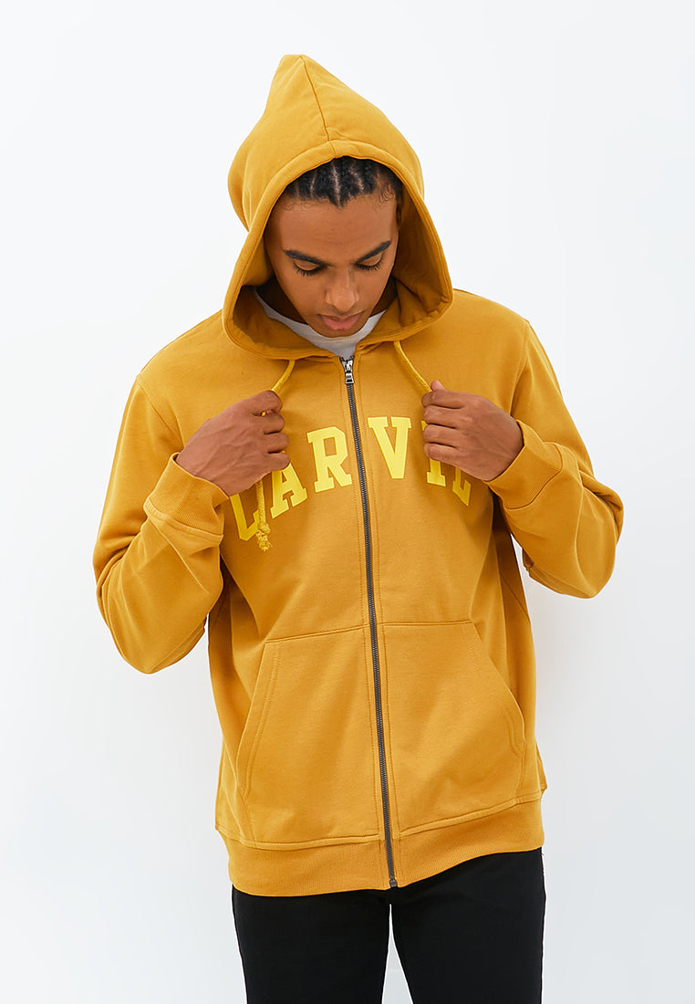 Carvil Sweater Pria ZIPPO-MUS MUSTARD