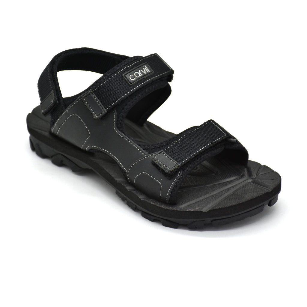 Carvil Sandal Gunung Pria ZONAMA-GM BLACK/GREY