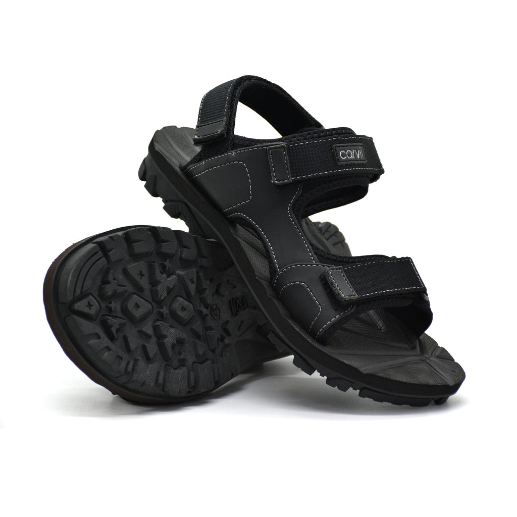 Carvil Sandal Gunung Pria ZONAMA-GM BLACK/GREY
