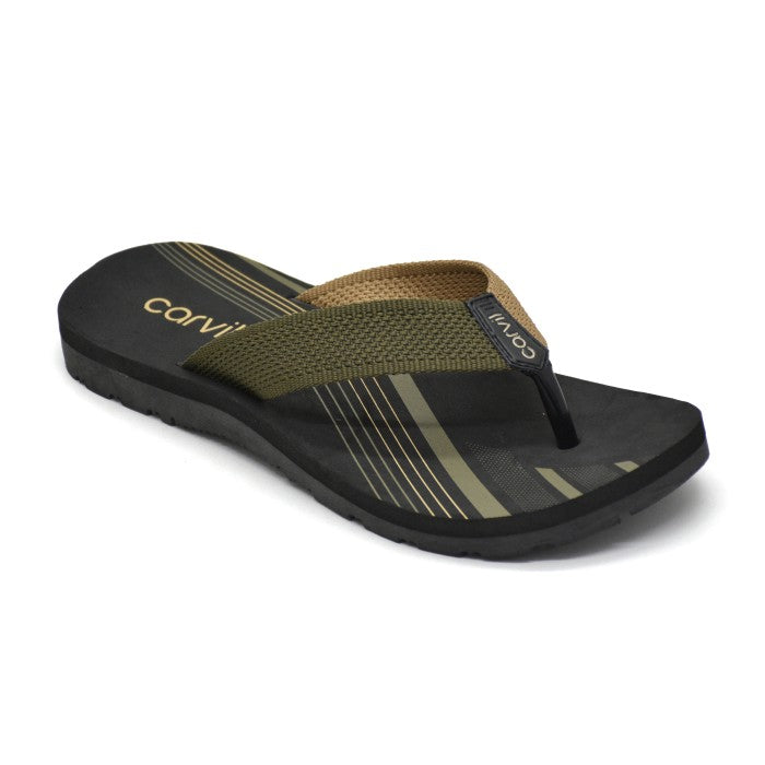 SANDAL HAMBURG-M OLIVE/BEIGE