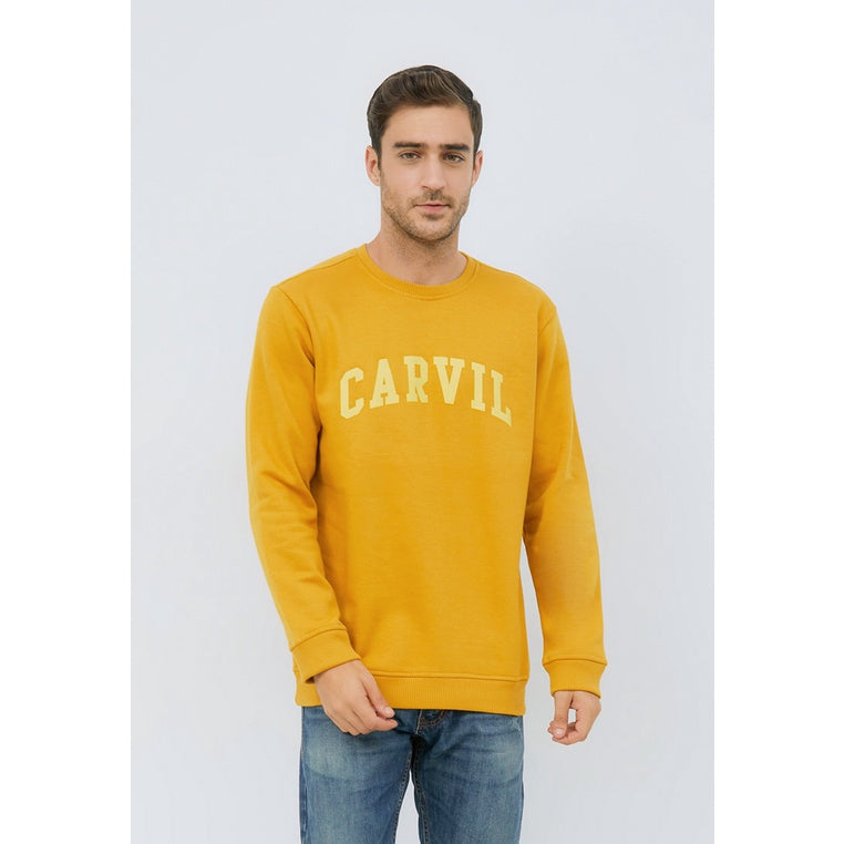 Carvil Sweater Pria CRUZ-MTD MUSTARD