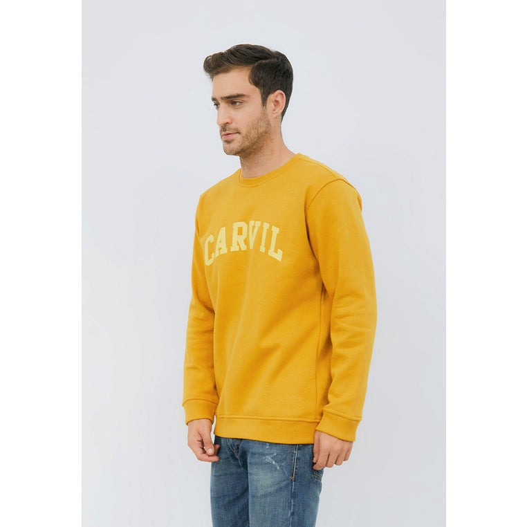 Carvil Sweater Pria CRUZ-MTD MUSTARD