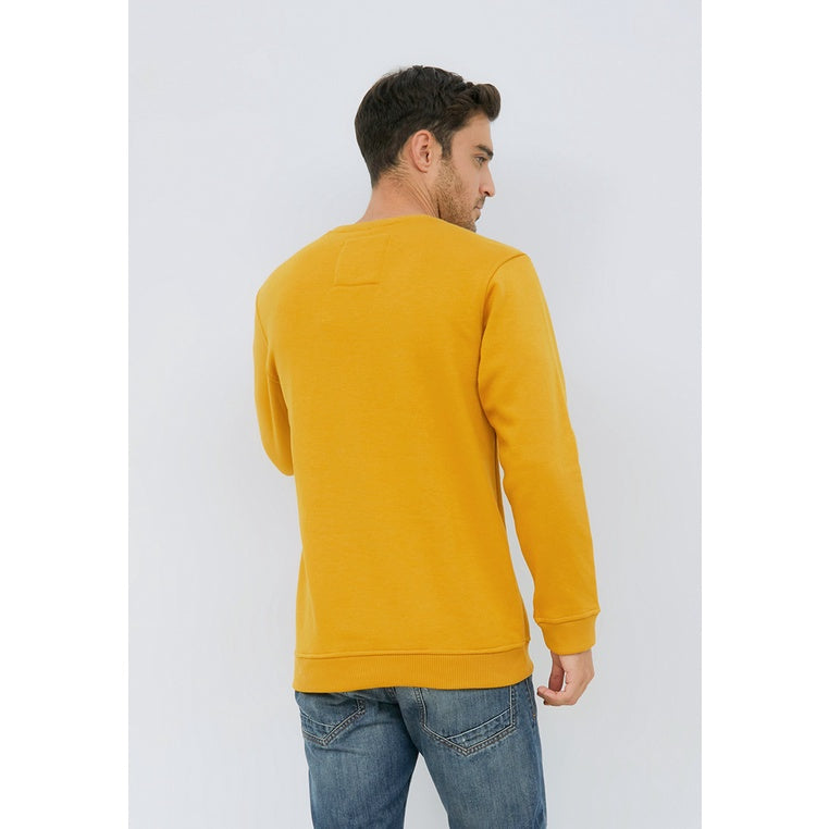 Carvil Sweater Pria CRUZ-MTD MUSTARD