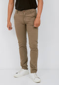 Carvil Celana Chino Pria SATENZO - KHAKI