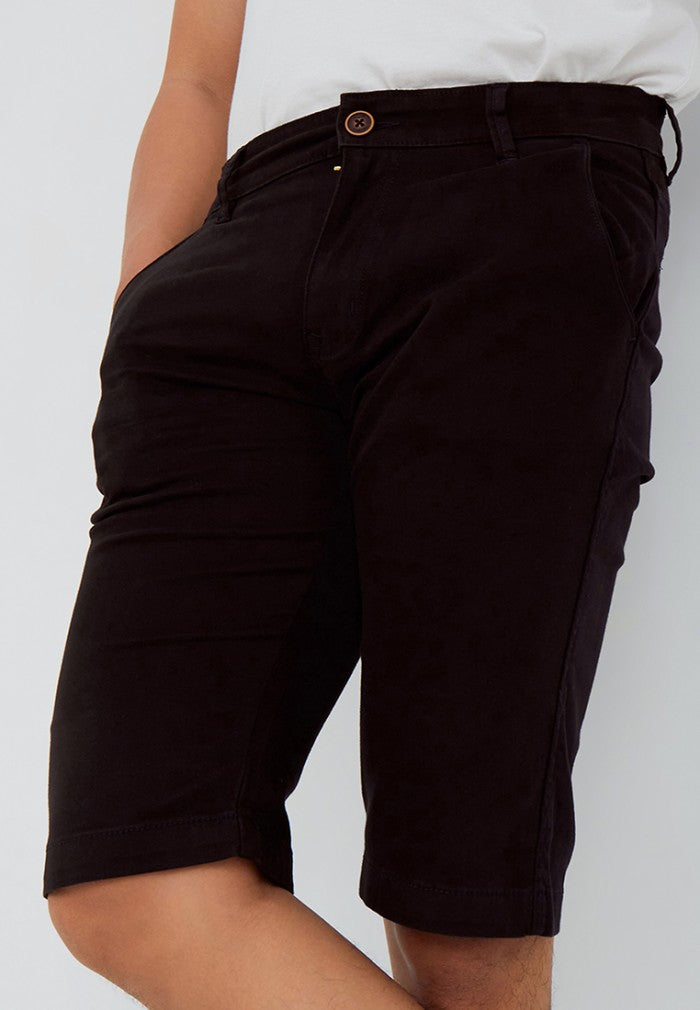 Carvil Celana Pendek Pria Bermuda NIMO - BLACK