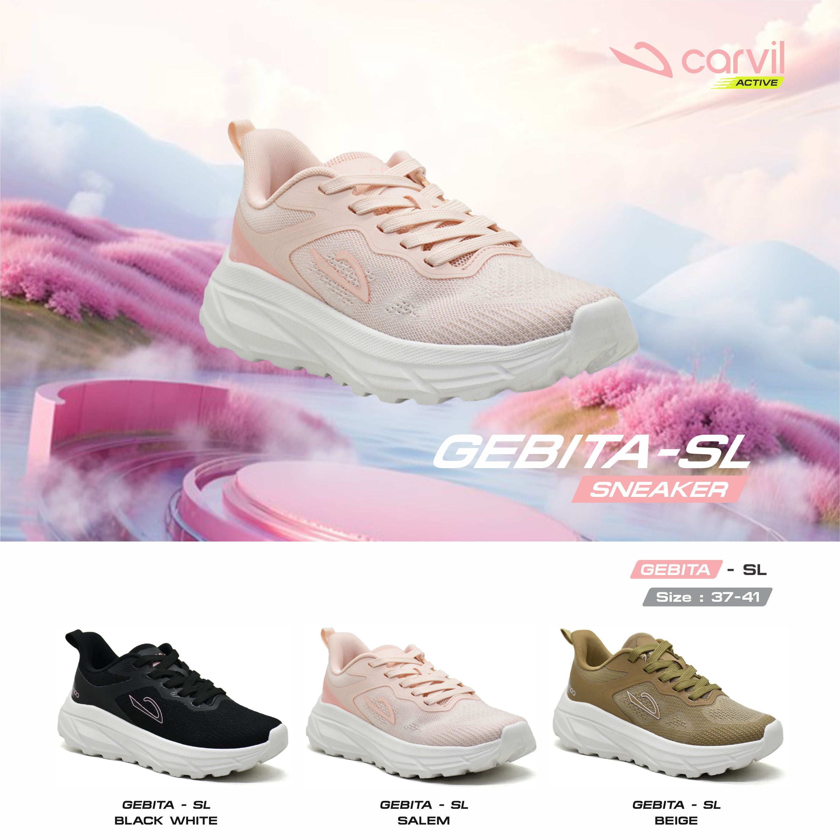 Carvil Sepatu Wanita Gebita-SL