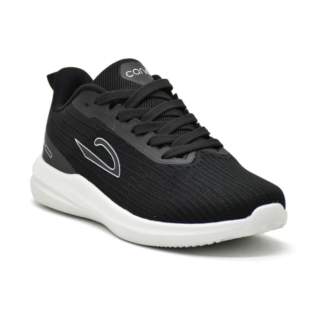Carvil Sepatu Pria CLOVIS-SM BLACK/WHITE