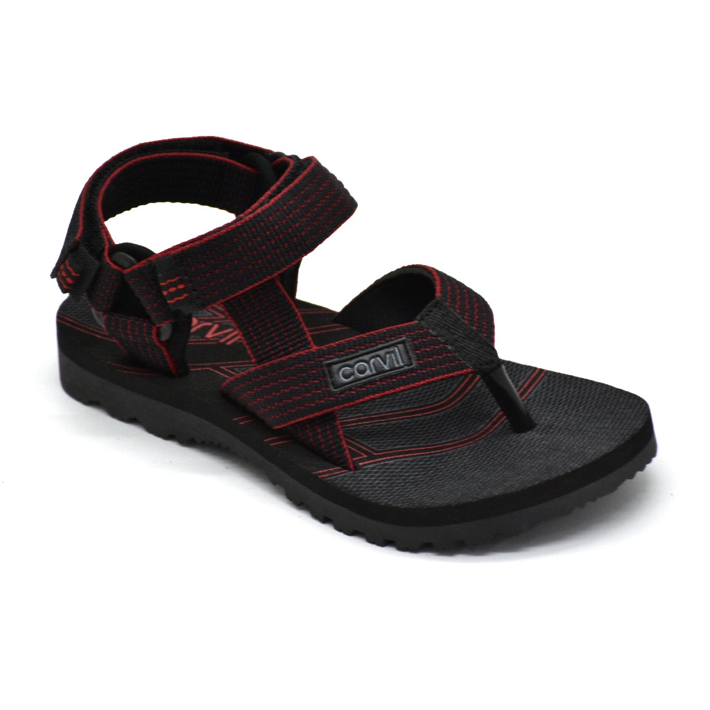 Carvil Sandal Anak MOUNTERO-GT BLACK/RED