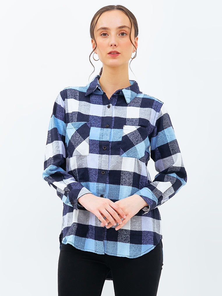 Carvil Kemeja Wanita CLEVENY- MULTI COLOR