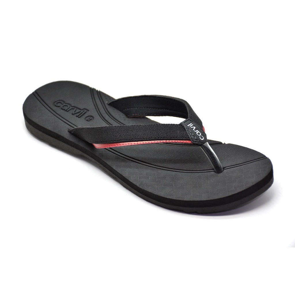 Carvil Sandal Wanita VIRA-L BLACK/RED