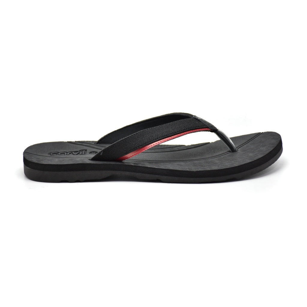 Carvil Sandal Wanita VIRA-L BLACK/RED