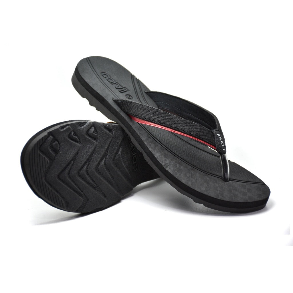 Carvil Sandal Wanita VIRA-L BLACK/RED