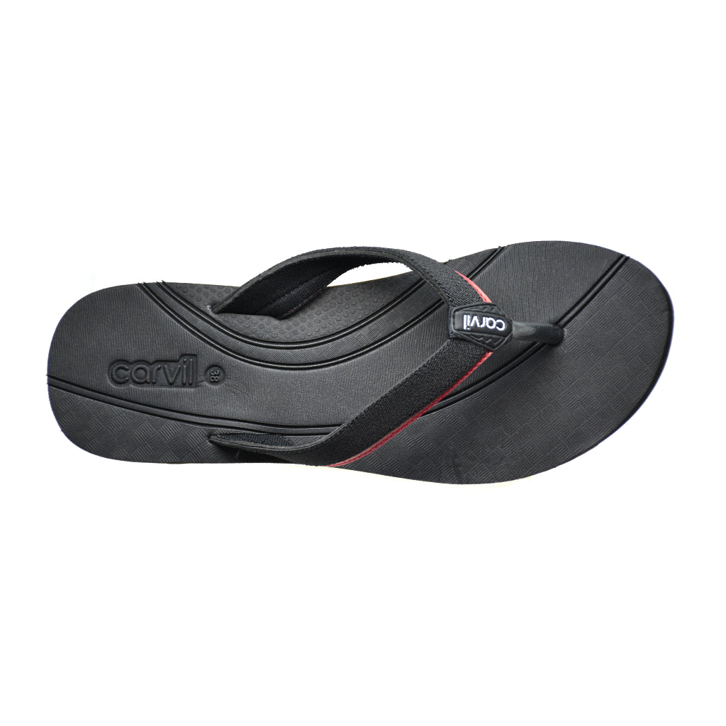 Carvil Sandal Wanita VIRA-L BLACK/RED