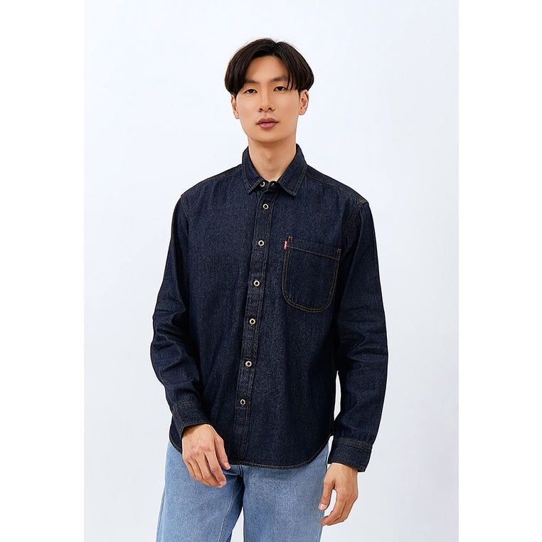 Carvil Kemeja Pria LEWIS - DARK BLUE