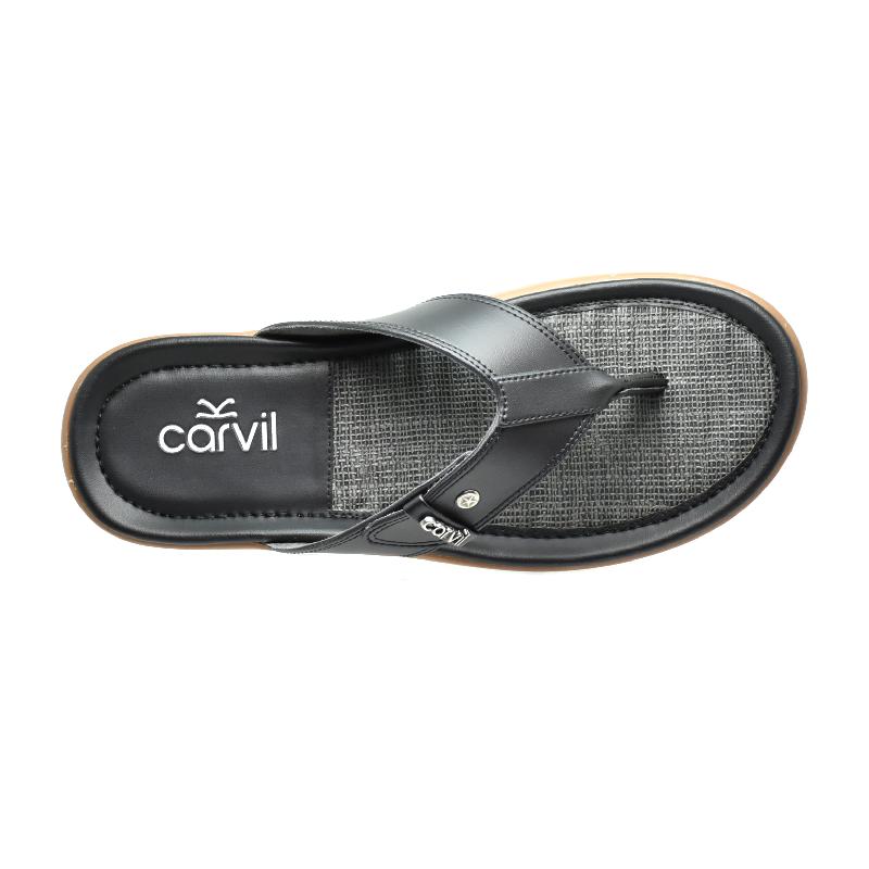 Carvil Sandal Pria KIANO-01 M Black  40