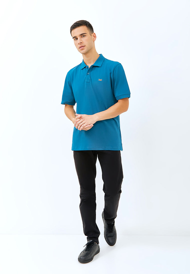 Carvil Polo Man PIQUE-TEA BLUE TEAL