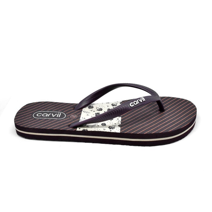 Carvil Sandal FlipFlop Wanita VANIA BROWN/BEIGE