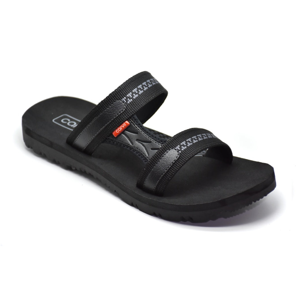 Carvil Sandal Pria RAVELO-M BLACK/GREY
