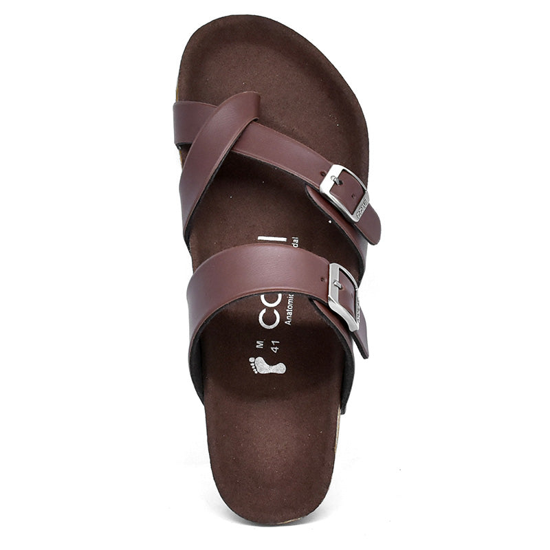 Carvil Sandal Pria BENZO-04 M BROWN
