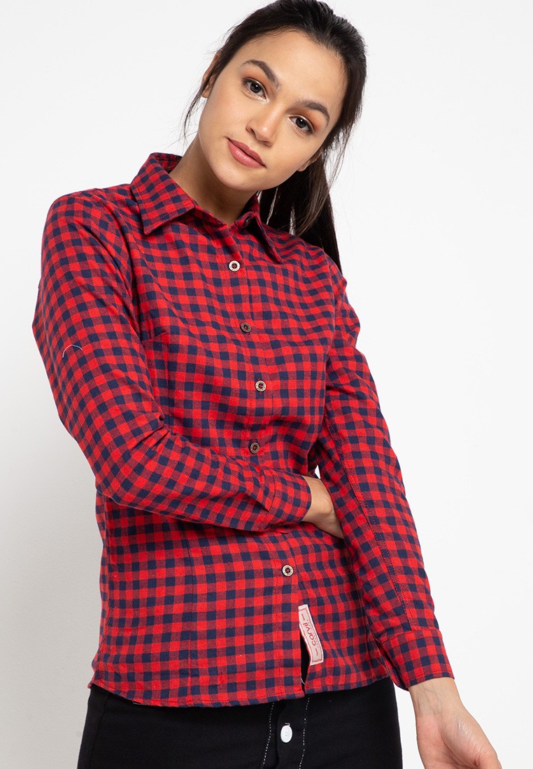 Carvil Kemeja Wanita IRENE MULTI COLOR