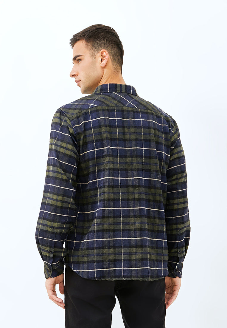 Carvil Kemeja Pria LS CELYN MULTI COLOR