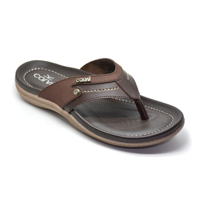 Carvil Sandal Pria ALFREDO-01 M DK.BROWN - 44