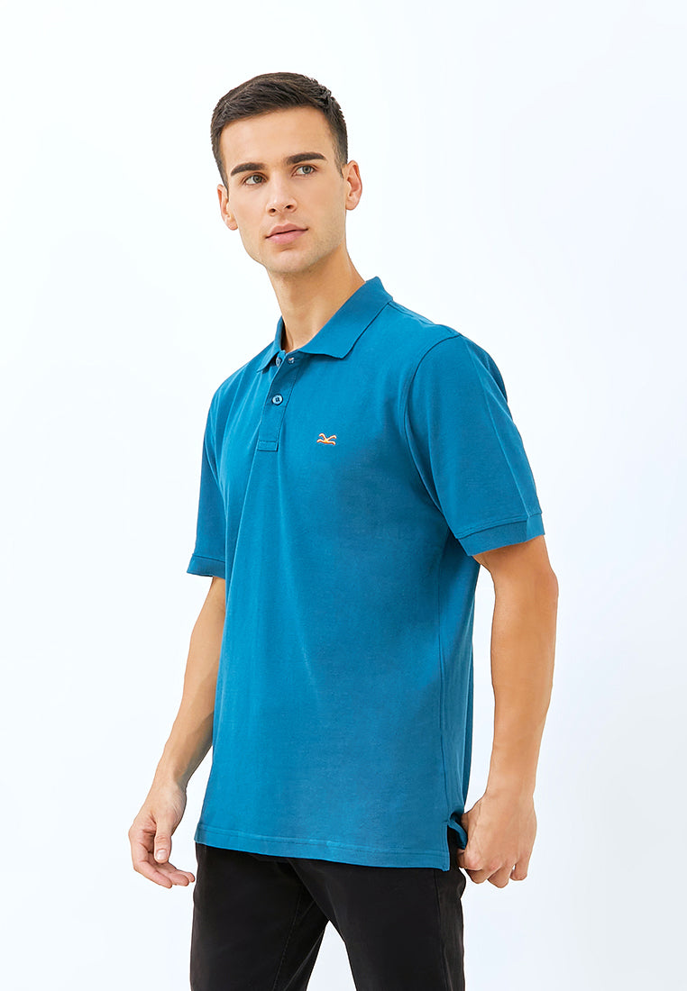 Carvil Polo Man PIQUE-TEA BLUE TEAL