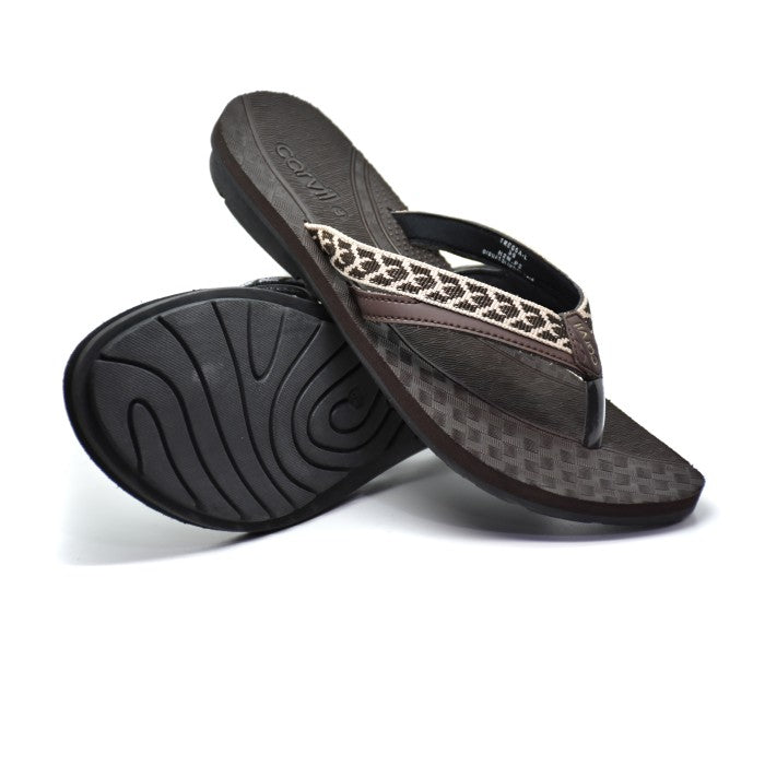 Carvil Sandal Wanita TRESSA L BROWN/BEIGE