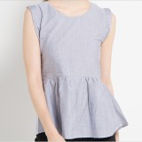 Carvil Blouse Wanita DILY - SP BLUE